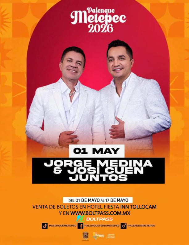 Jorge Medina & Josi Cuen - Palenque Metepec 2026